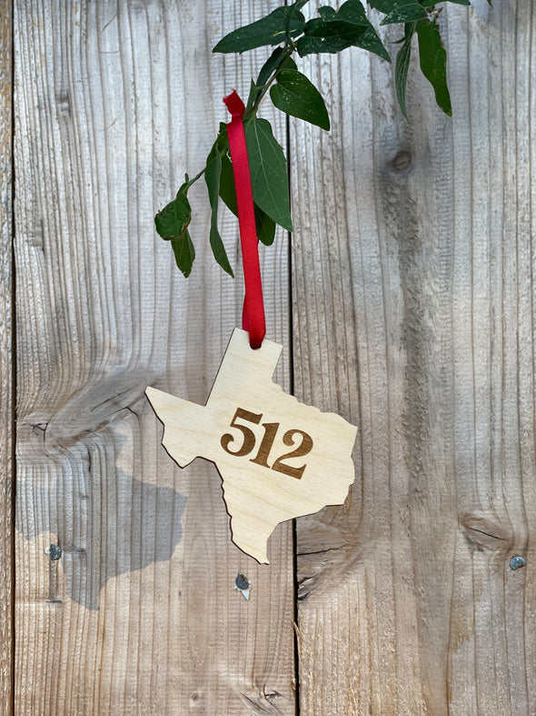 Austin / 512 Texas Ornament