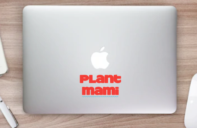 Plant Mami Vinyl Decal | Sticker