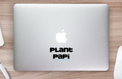 Plant Papi Vinyl Decal | Sticker