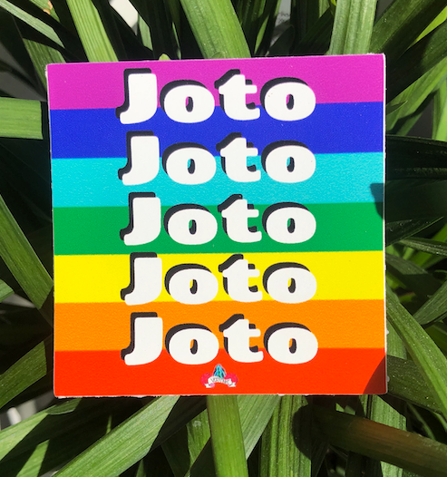 Joto Rainbow Sticker by Very That  | 3x3" | Water Resistant Sticker