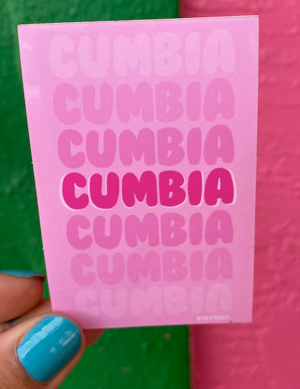 Cumbia Sticker