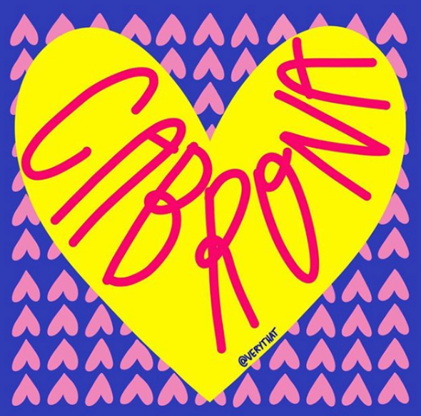 Cabrona Heart Sticker | 2x2| by Very That