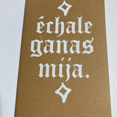 Echale Ganas Mija Pocket Planner *clearance*