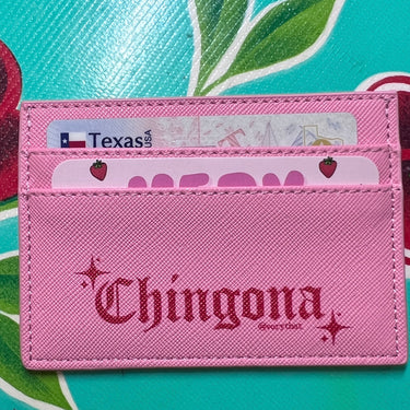 Chingona Wallet - Pink and Red