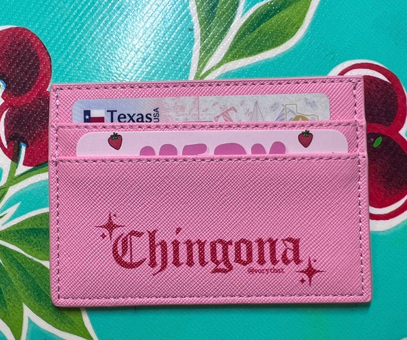 Chingona Wallet - Pink and Red