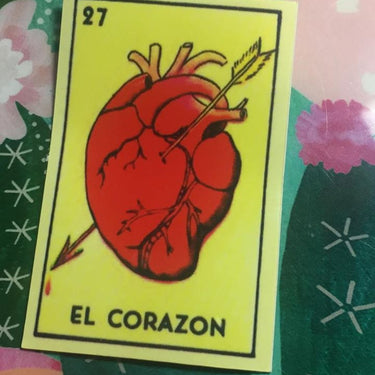 El Corazon Sticker \ Vinyl Sticker \ Water Resistant by Very That