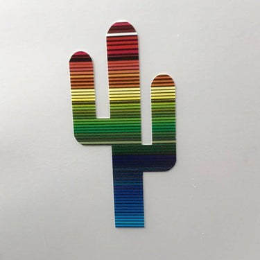Nopal Sticker / Cactus Sticker | Sarape / Serape  Vinyl Cut Sticker for your Laptop, bumper, wall etc! By Very That