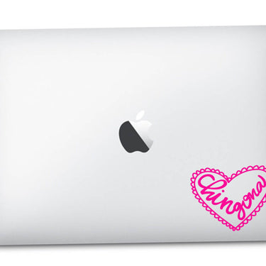 Chingona Heart Corazon Vinyl Transfer | Car Decal | Laptop Sticker by Very That --- Bumper sticker | vinyl Transfer | Yeti Sticker