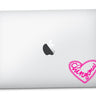 Chingona Heart Corazon Vinyl Transfer | Car Decal | Laptop Sticker by Very That --- Bumper sticker | vinyl Transfer | Yeti Sticker