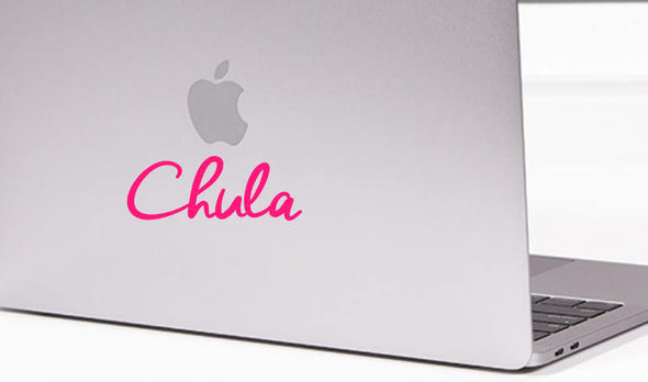 Chula Vinyl Transfer | Car Decal | Laptop Sticker by Very That --- Bumper sticker | vinyl Transfer | Yeti Sticker