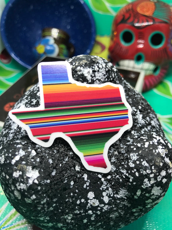 Texas Serape Sticker by Very That  | 2 x 2" | Water Resistant Sticker