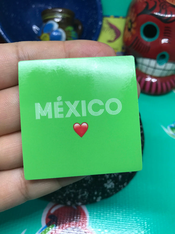 Mexico (Lindo y Querido) by Very That  | 2 x 2" | Water Resistant Sticker