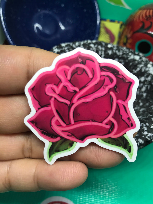 Rosa Salvaje sticker by Very That 3x3 inches, weather / waterproof perfect for your journals, planners, bike, car, etc!