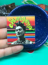 La Artista Chingona by Very That 2x2 inches, weather / waterproof perfect for your journals, planners, bike, car, etc!