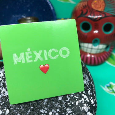 Mexico (Lindo y Querido) by Very That  | 2 x 2" | Water Resistant Sticker