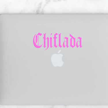Chiflada Old English Vinyl Sticker | Transfer | Car Decal | Laptop Sticker by Very That --- Bumper sticker | vinyl Transfer | Yeti Sticker