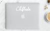 Chiflada Cursive Vinyl Sticker | Transfer | Car Decal | Laptop Sticker by Very That --- Bumper sticker | vinyl Transfer | Yeti Sticker