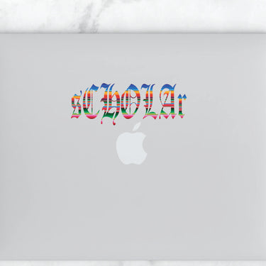 Scholar Old English Vinyl Sticker | Transfer | Car Decal | Laptop Sticker by Very That --- Bumper sticker | vinyl Transfer | Yeti Sticker