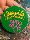 Chiquita Pero Picosa Round sticker by Very That weather/waterproof perfect for your journals, planners, etc