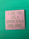 Like a Ramon Ayala Song, Baby Sticker by Very That  | Water Resistant Sticker | Cactus Sticker | Latina Sticker