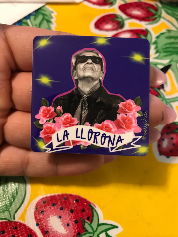 Chavela Vargas La Llorona Sticker by Very That 2x2 inches, weather / waterproof perfect for your journals, planners, bike, car, etc!