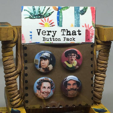 Chespirito / La Vecindad Button Pack