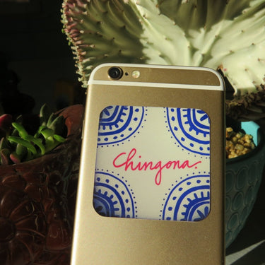 Chingona Vinyl Sticker- Very That design, perfect for planners, bumpers, etc!