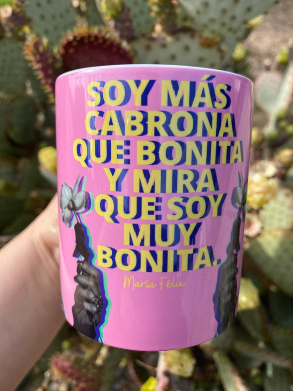 María Félix Más Cabrona Que Bonita Mug | Full Color Mug