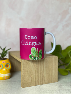 Como Chingas Mug by Very That | Full Color Mug | Chingona | Latina