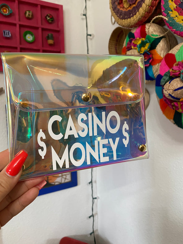 Casino Money Hollo Clutch