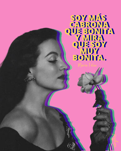 Maria Felix Mas Bonita 8x10 Print
